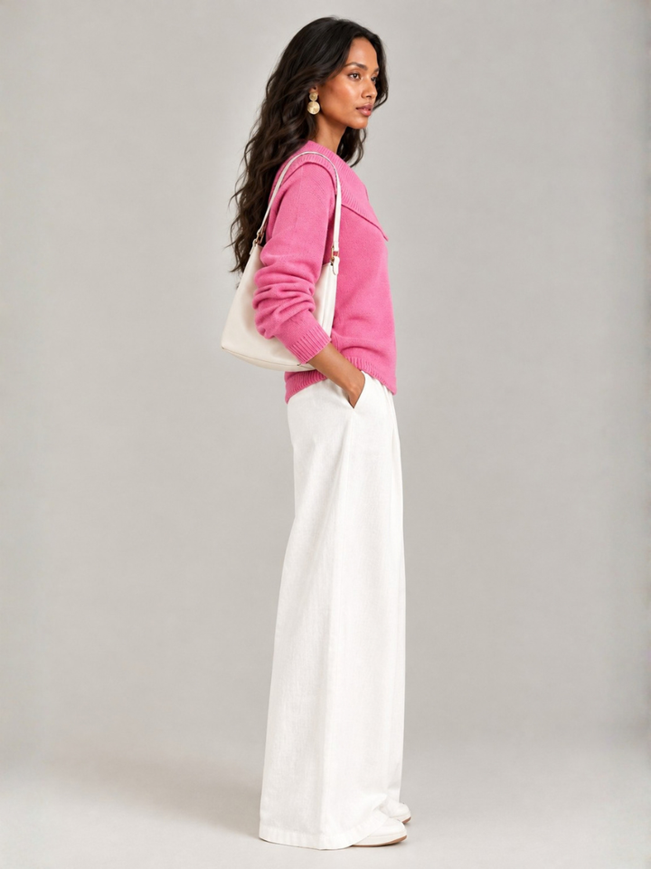 Sally™ | Elegant Roll Neck Jumper