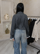 Clémence™ | Blusa con stampa a cuore sottile