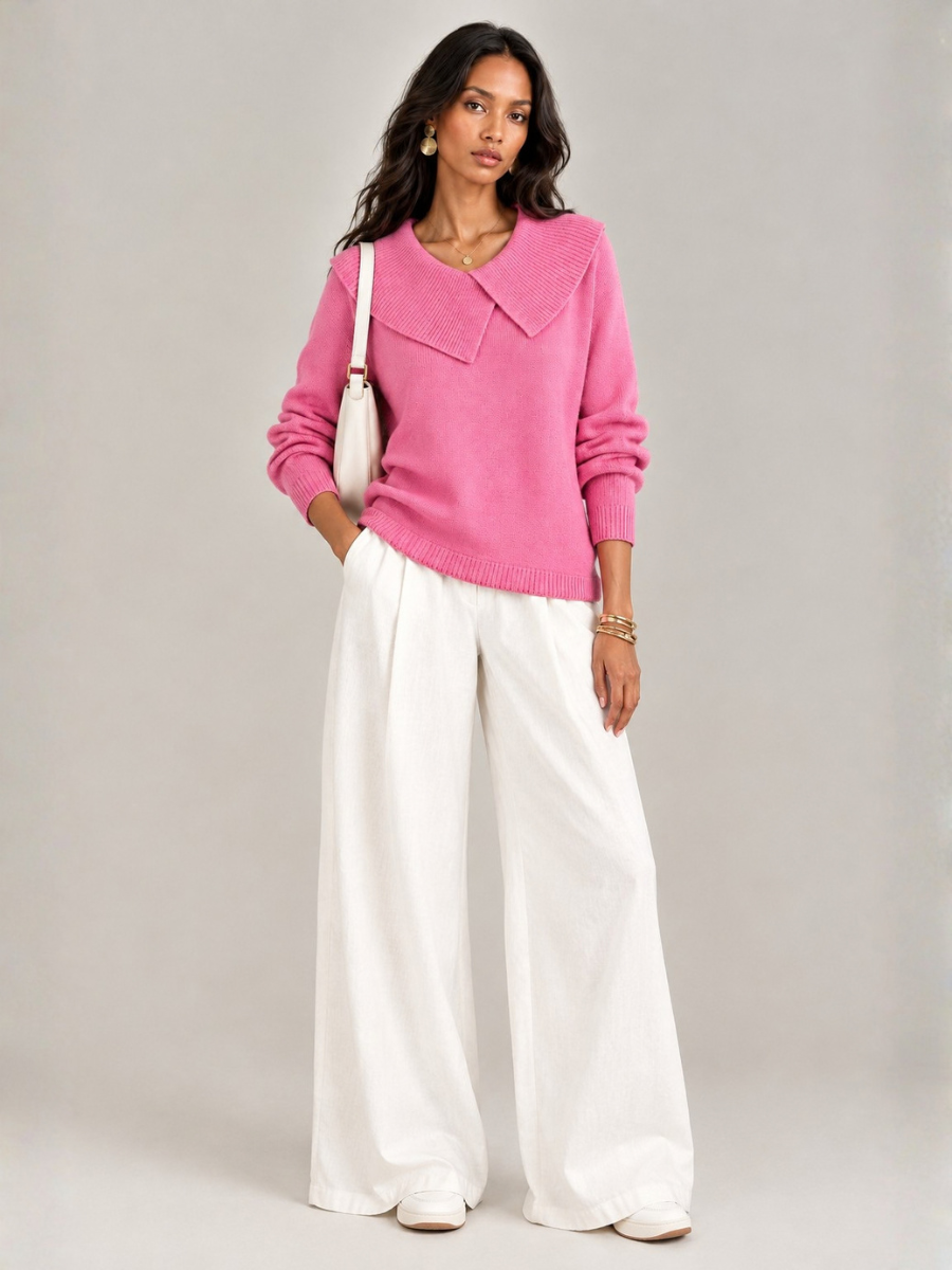 Sally™ | Elegant Roll Neck Jumper