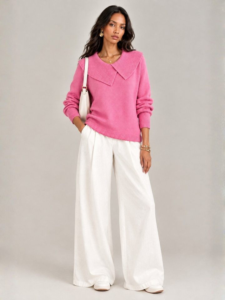 Sally™ | Elegant Roll Neck Jumper