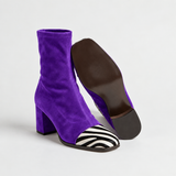 BOTTINES CHIC EN DAIM