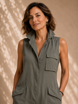 Noémie | Combinaison Cargo Élégante
