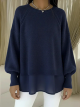 Cécile™ | Pull effet deux pièces