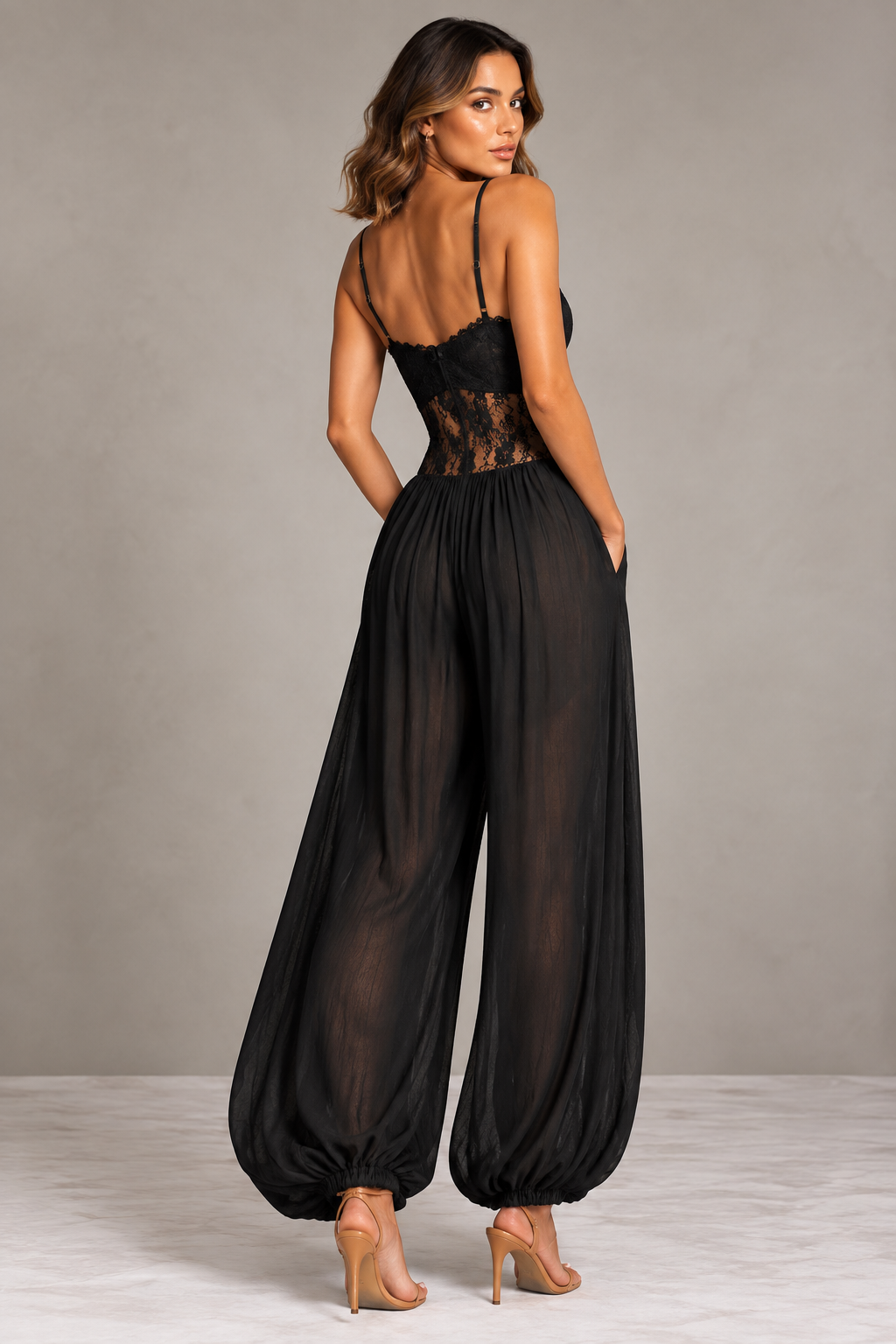 Claudia™ | Bohemian Lace Jumpsuit