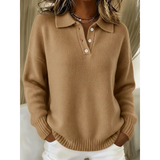 Marceline™ | Pull polo doux