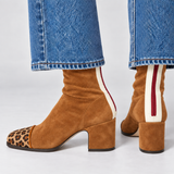 BOTTINES CHIC EN DAIM