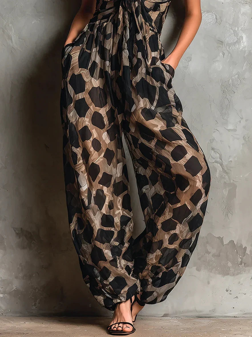 Maisie™ | Flowing Leopard Jumpsuit