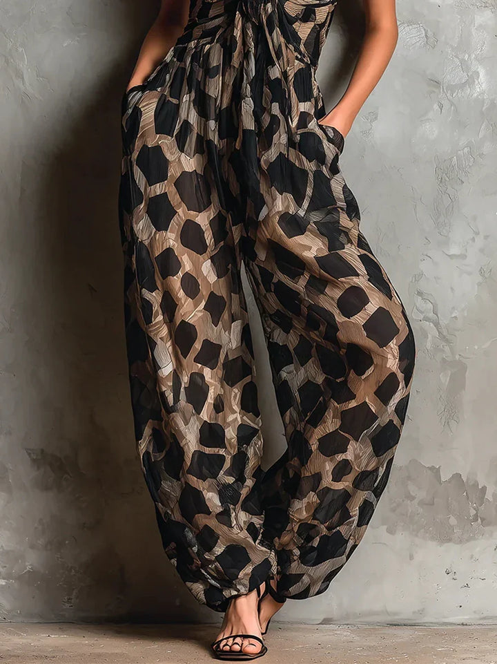 Maisie™ | Flowing Leopard Jumpsuit