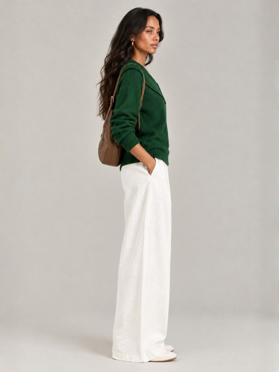 Sally™ | Elegant Roll Neck Jumper