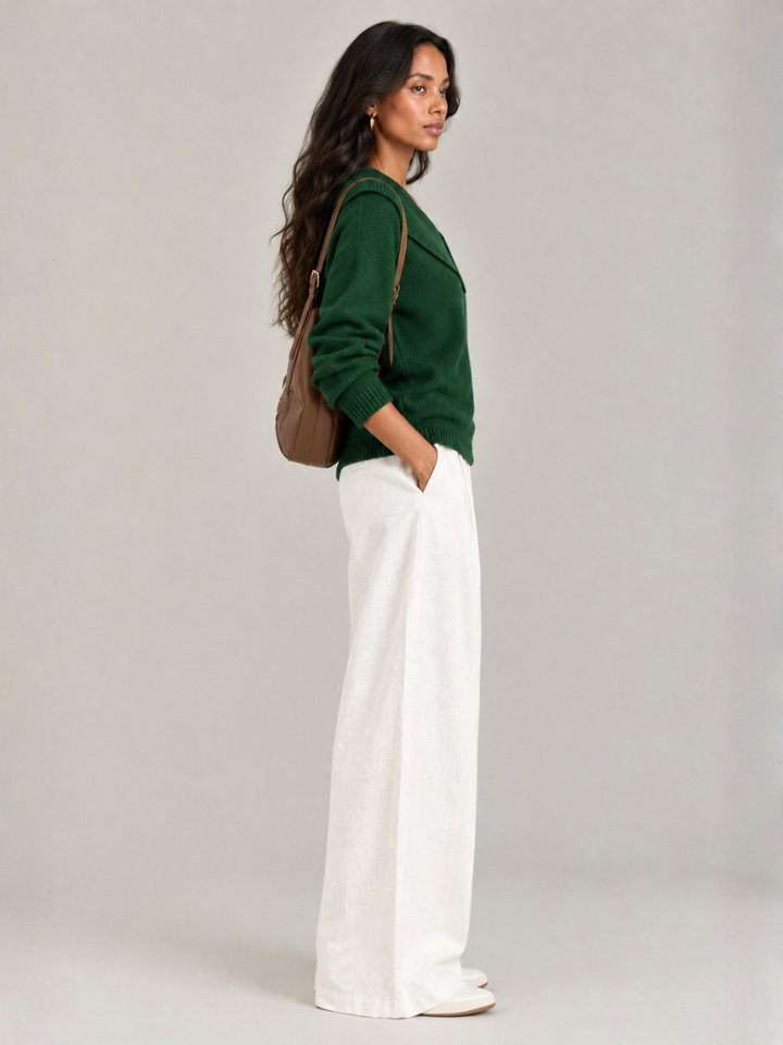 Sally™ | Elegant Roll Neck Jumper