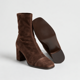 BOTTINES CHIC EN DAIM