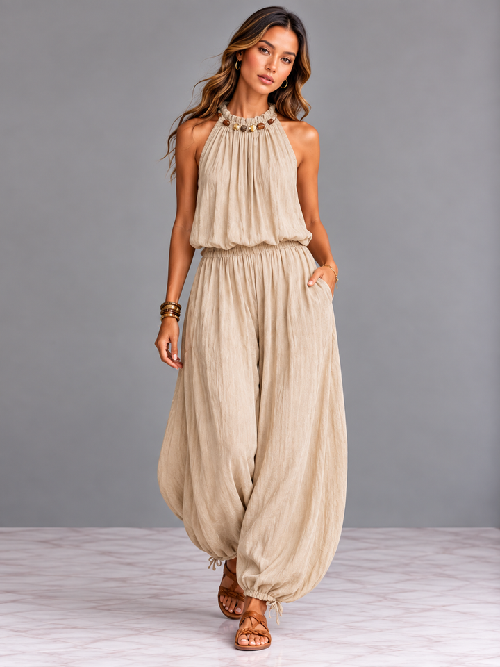 Elaine | Flowing Set with Jewel Details