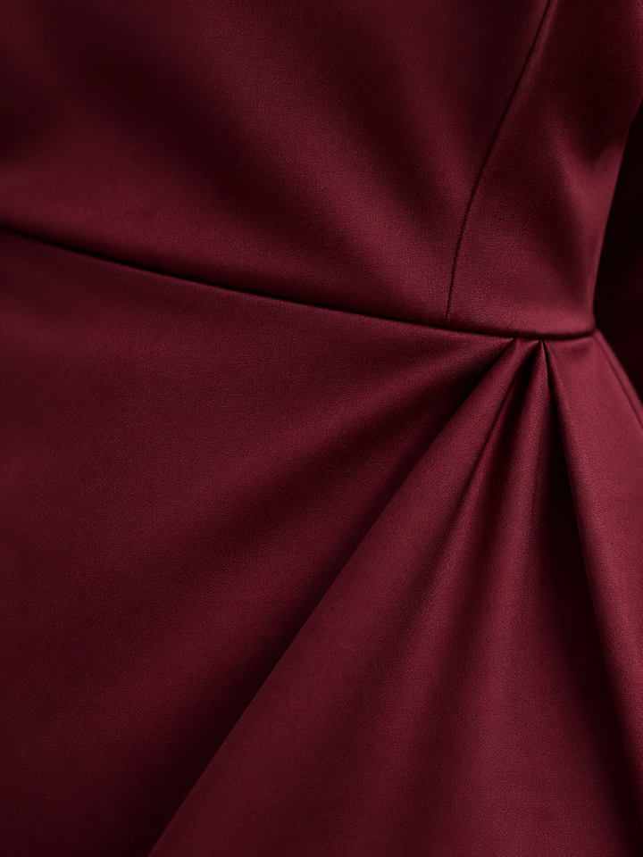 Isabel™ | Satin Wrap Dress