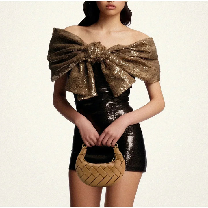 Sylvia™ | Vegan Leather Woven Bag
