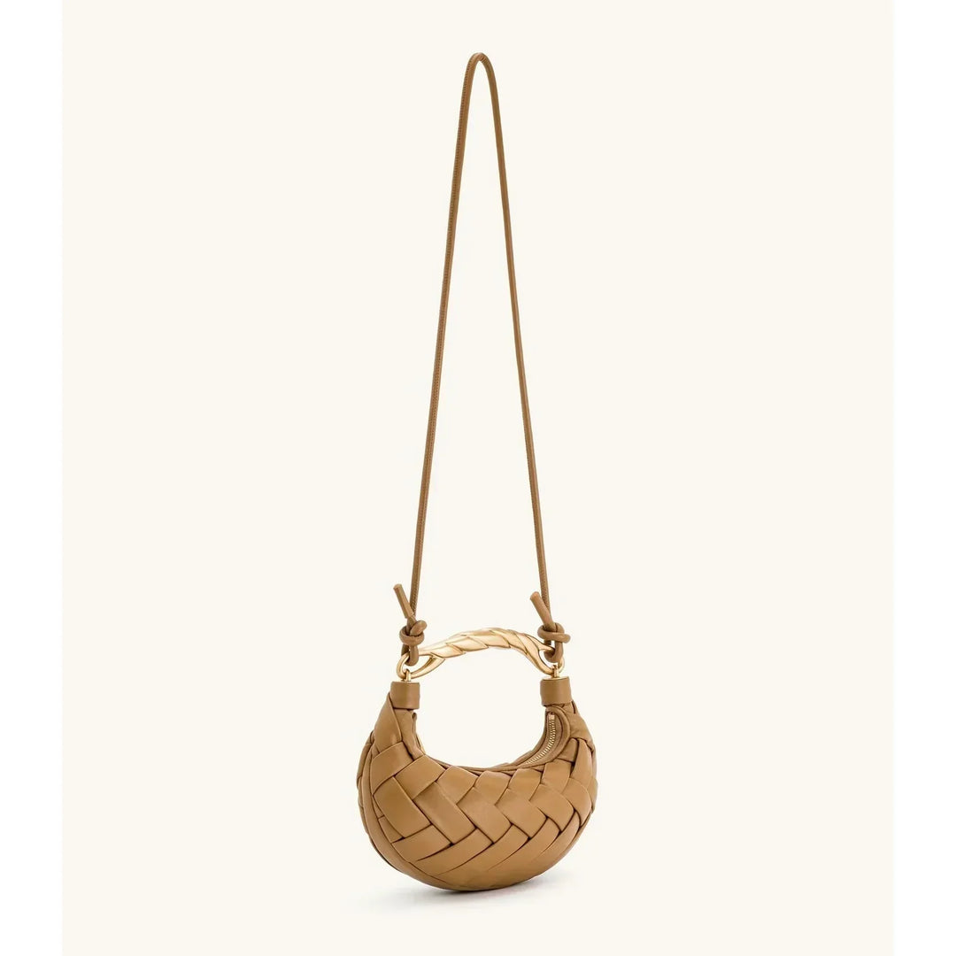Sylvia™ | Vegan Leather Woven Bag