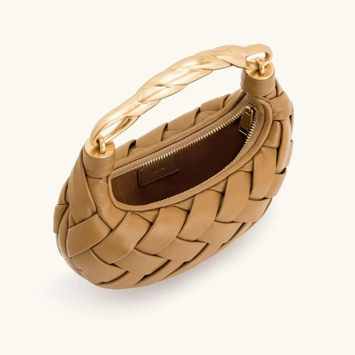 Sylvia™ | Vegan Leather Woven Bag