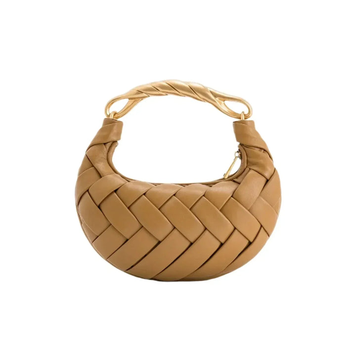 Sylvia™ | Vegan Leather Woven Bag