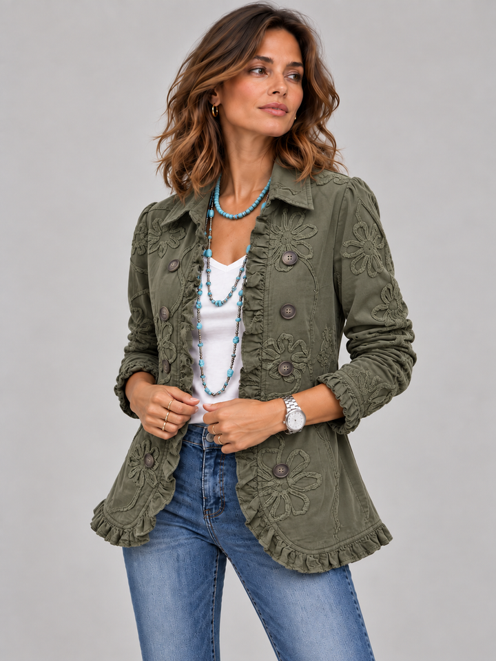 Claudia™ | Elegant Floral Jacket