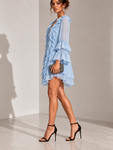 Élodie™ | Robe courte élégante à volants