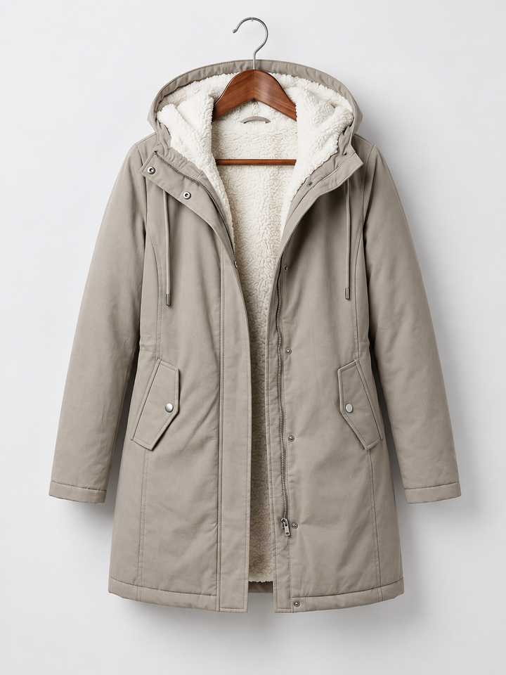 Margaret™ | Long Warm Hooded Parka