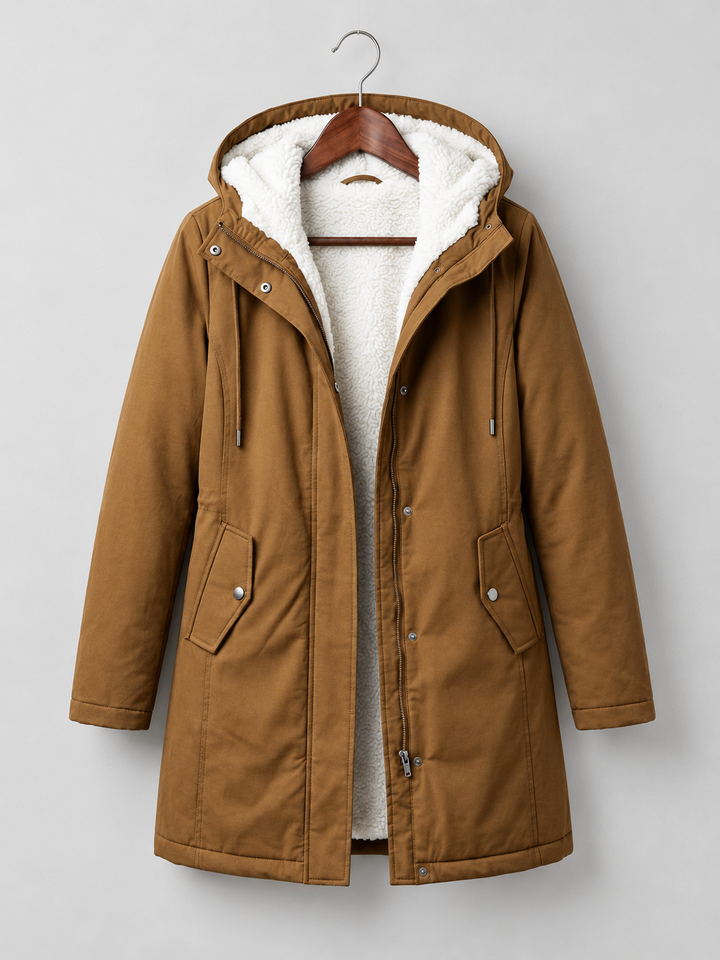 Margaret™ | Long Warm Hooded Parka