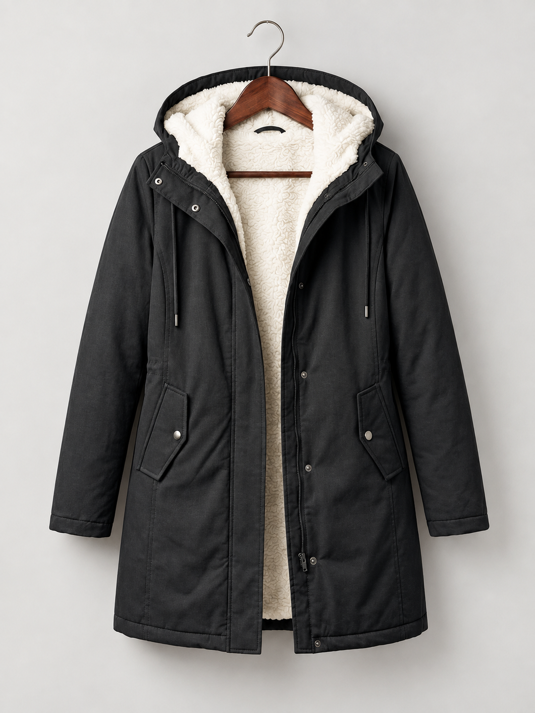 Margaret™ | Long Warm Hooded Parka