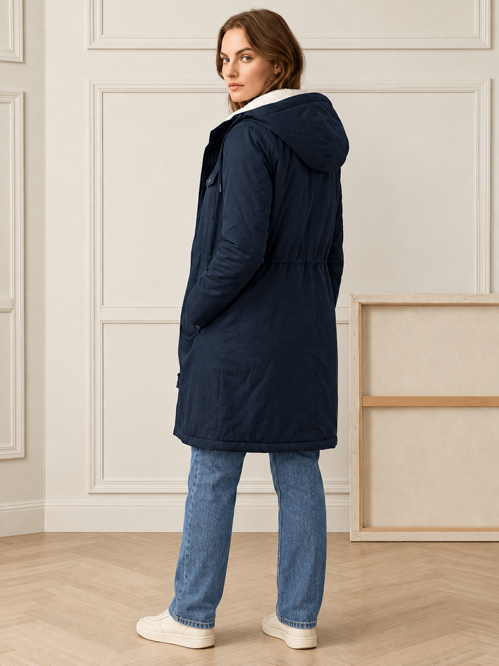 Margaret™ | Long Warm Hooded Parka