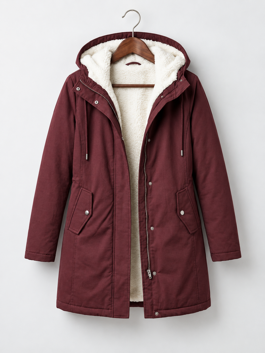 Margaret™ | Long Warm Hooded Parka