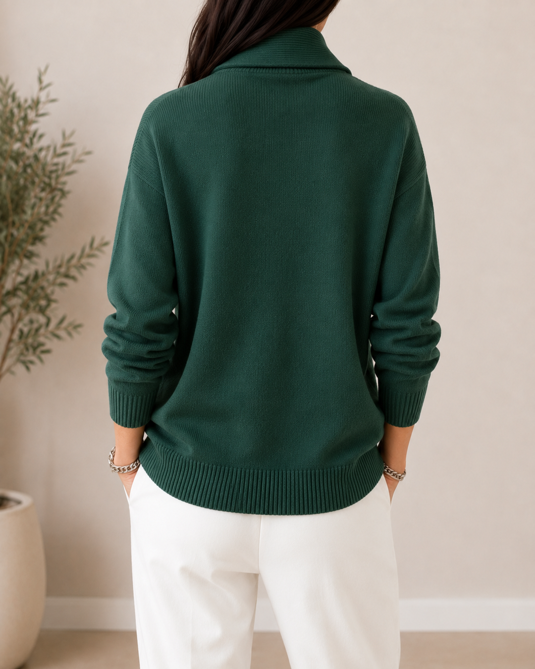 Harriet Comfortable V-Neck Jumper – Buy One Get One Free