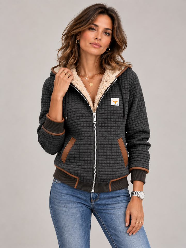 Amelia™ | Quilted Hooded Jacket