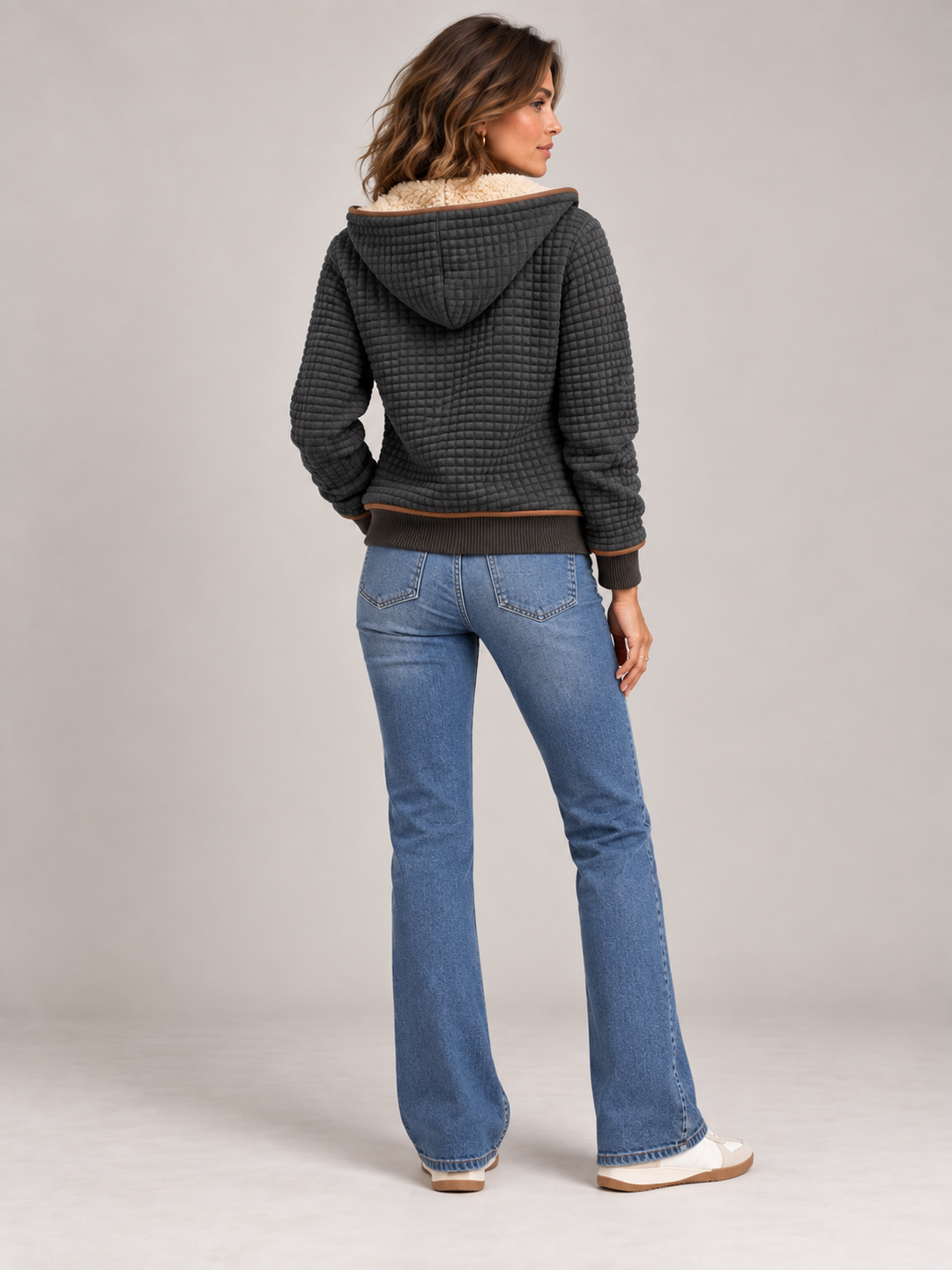 Amelia™ | Quilted Hooded Jacket