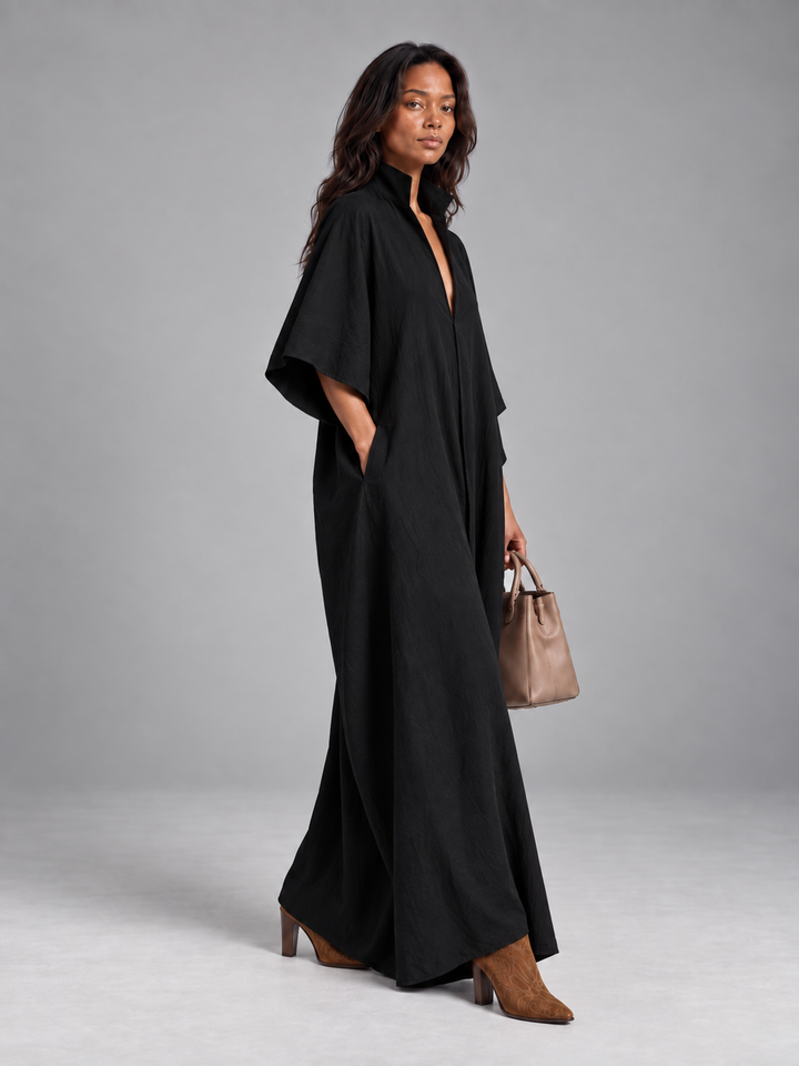 Naomi™ | Minimalist Flowing Maxi Dress