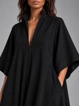 Noémie™ | Robe longue fluide minimaliste