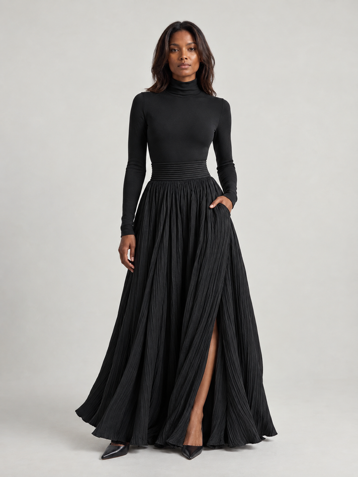 Alison™ | High-Waisted Maxi Skirt