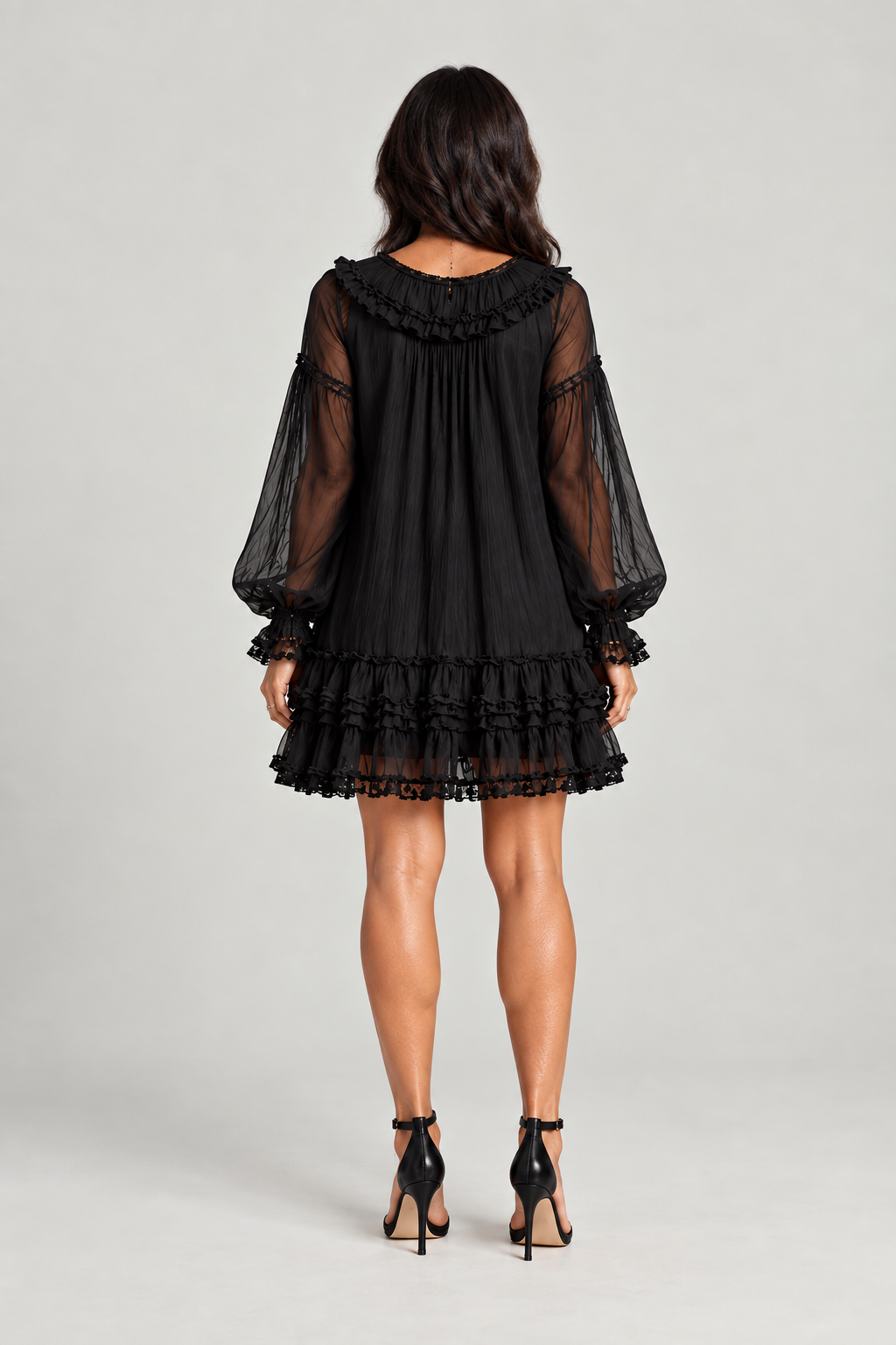 Sylvia™ | Flowing Ruffle Dress