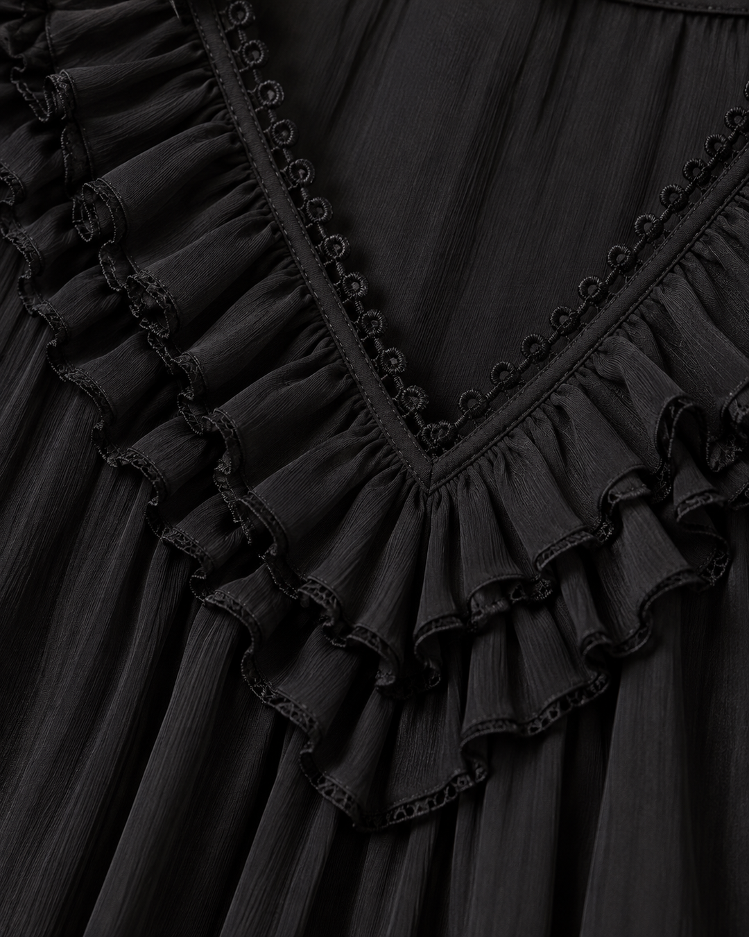 Sylvia™ | Flowing Ruffle Dress