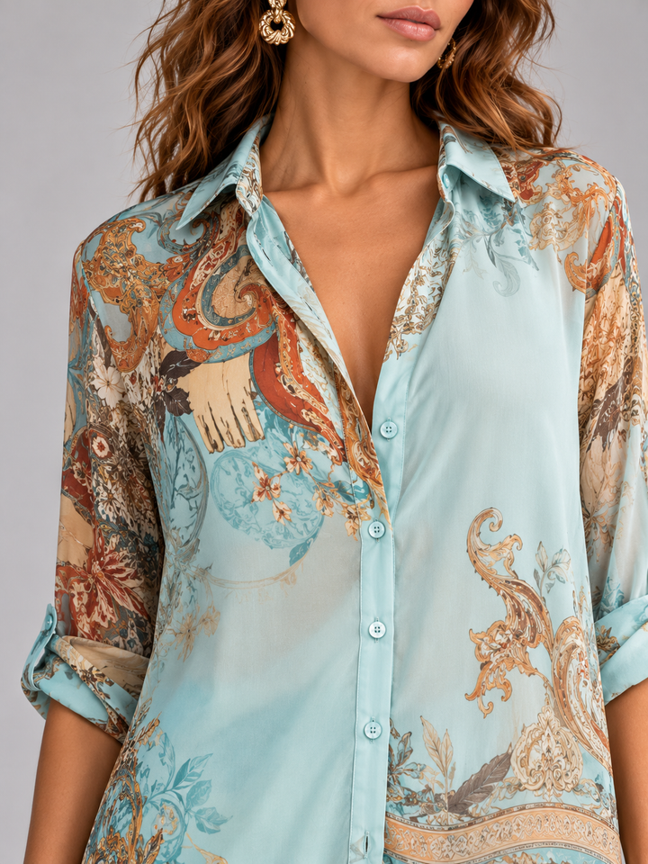 Summer | Printed Boho Maxi Dress
