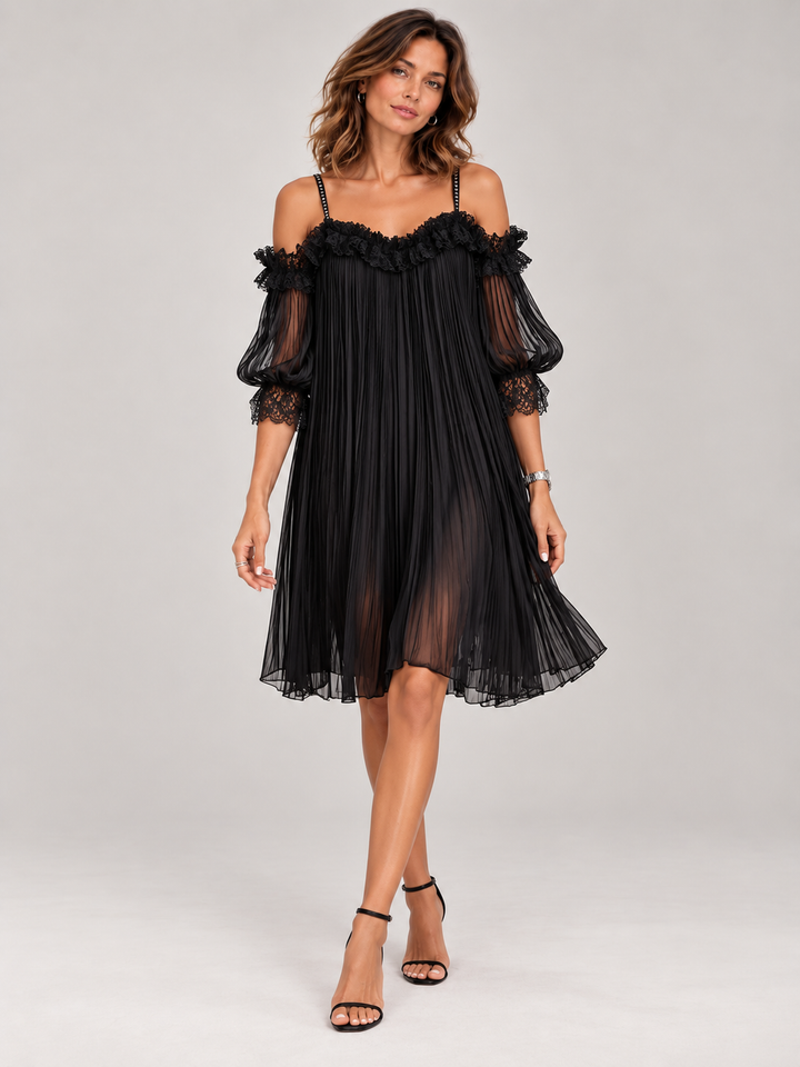 Clementine™ | Elegant Short Lace Dress