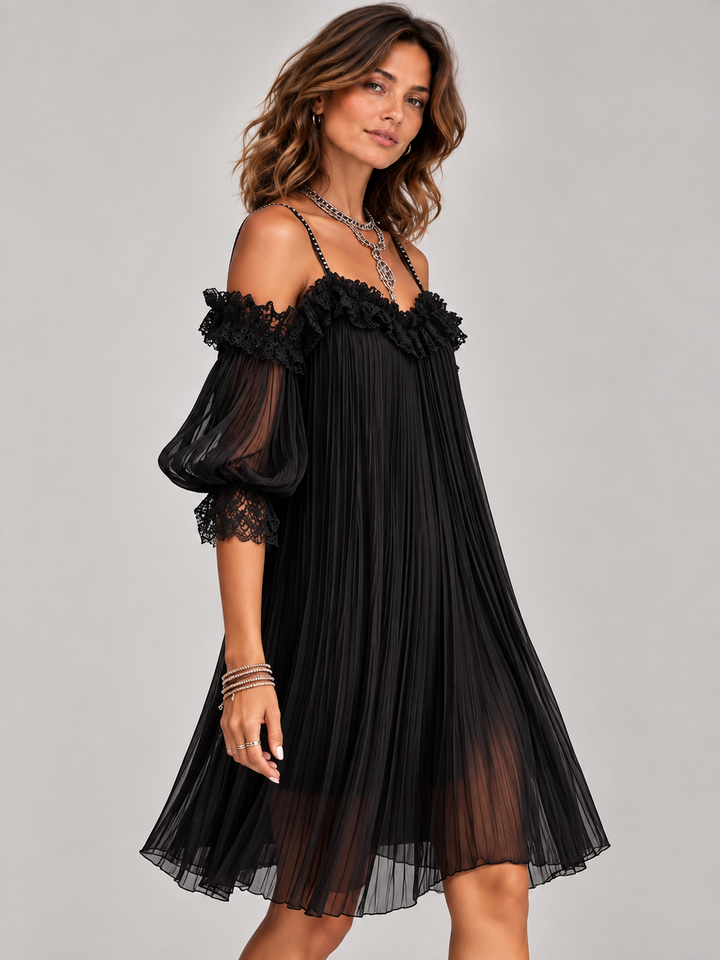 Clementine™ | Elegant Short Lace Dress