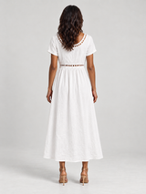 Mireille™ | Robe longue en coton