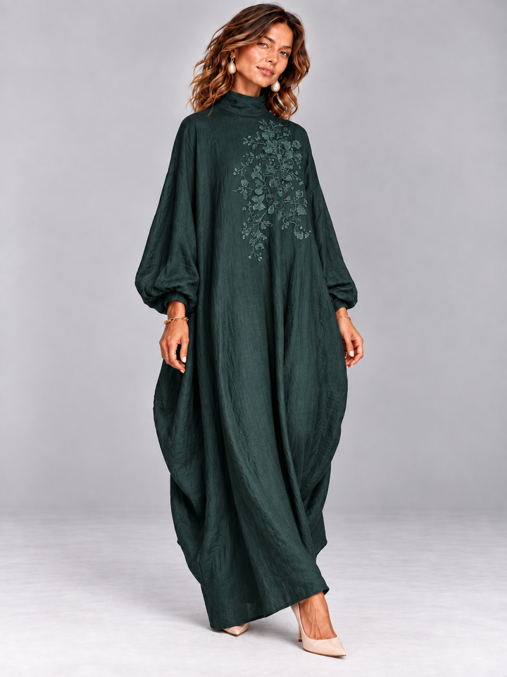 Mary | Loose Long-Sleeve Maxi Dress