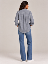 Ninon™ | Chemise rayée avec boutons