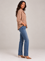 Ninon™ | Chemise rayée avec boutons