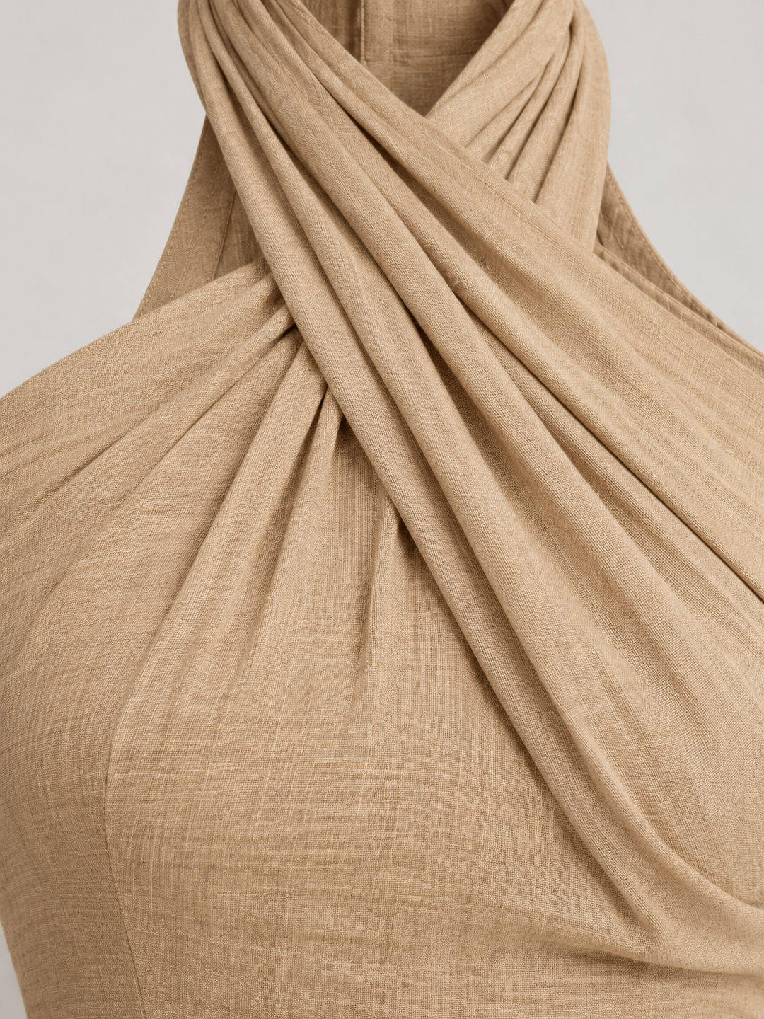 Sophie | Elegant Maxi Dress with Flowing Cut and Halterneck