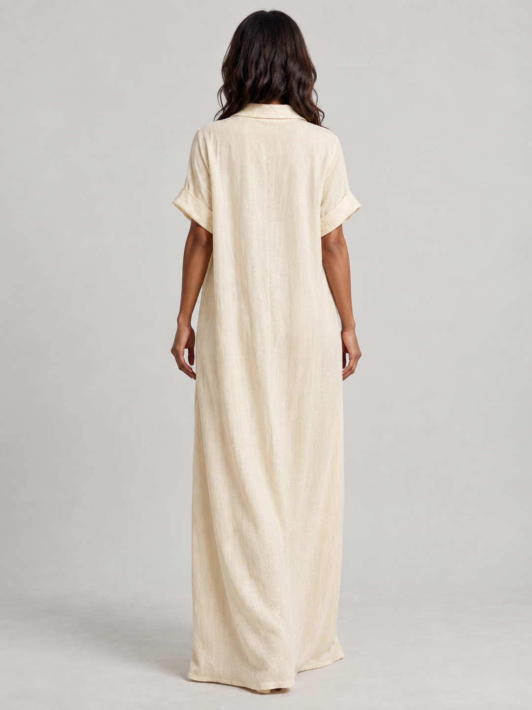 Camilla | Elegant Boho Maxi Dress with Embroidery and Flowing Fit