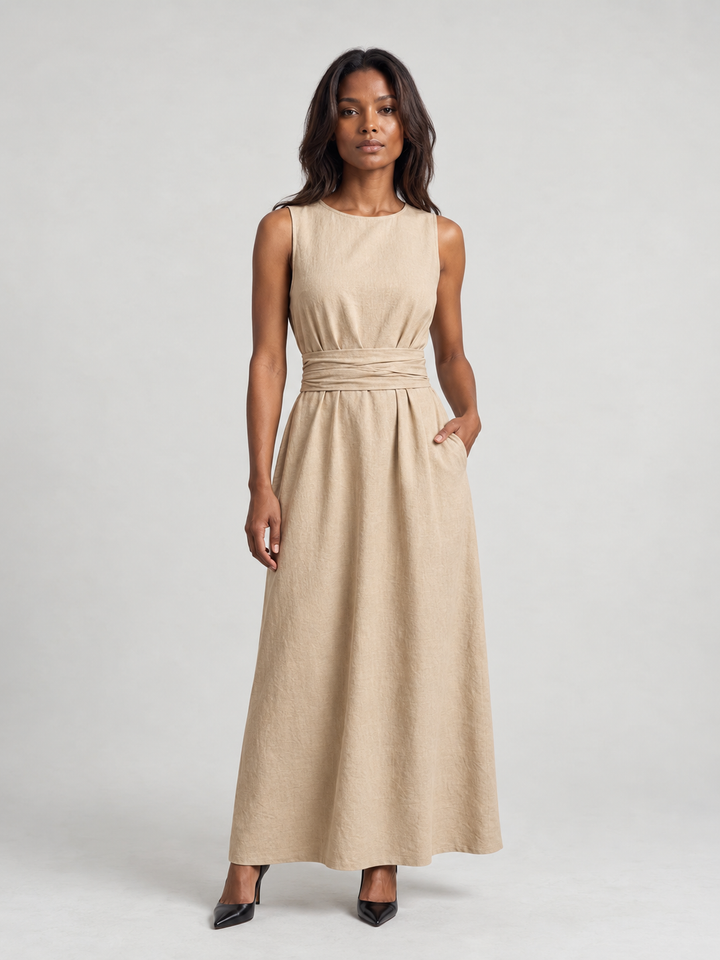 Lena | Comfortable Elegant Maxi Dress with Soft Waist