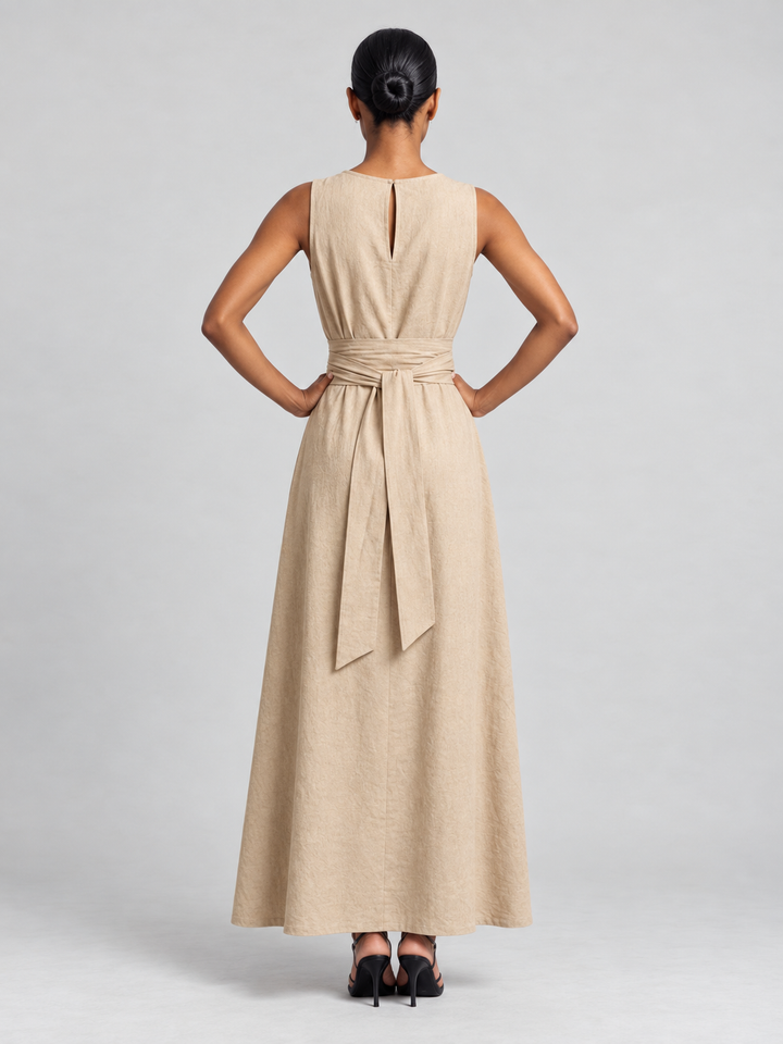Lena | Comfortable Elegant Maxi Dress with Soft Waist