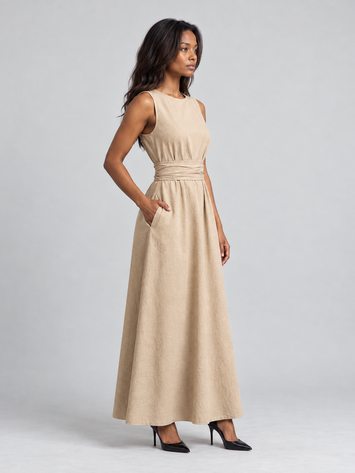 Lena | Comfortable Elegant Maxi Dress with Soft Waist