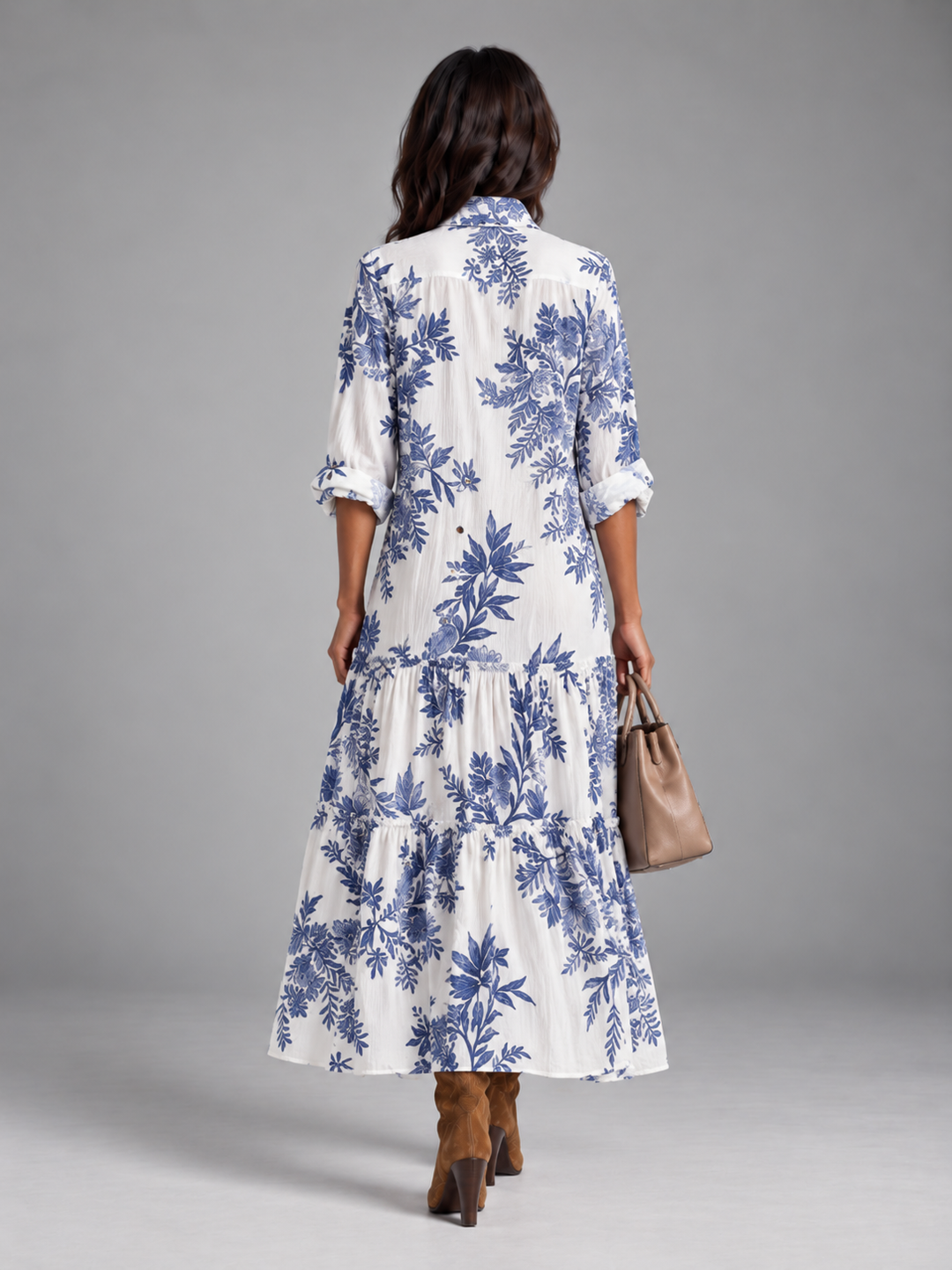 Margaret™ | Elegant Floral Maxi Dress