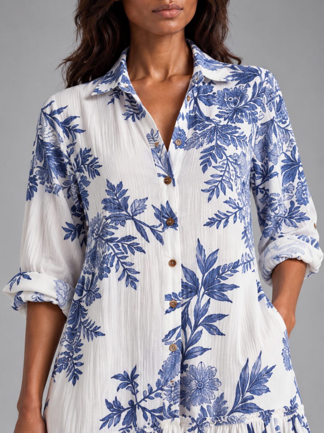 Margaret™ | Elegant Floral Maxi Dress